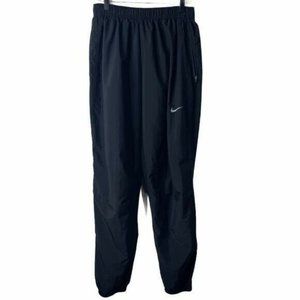 Nike Men's Solid Black Activewear Jogger Pants L